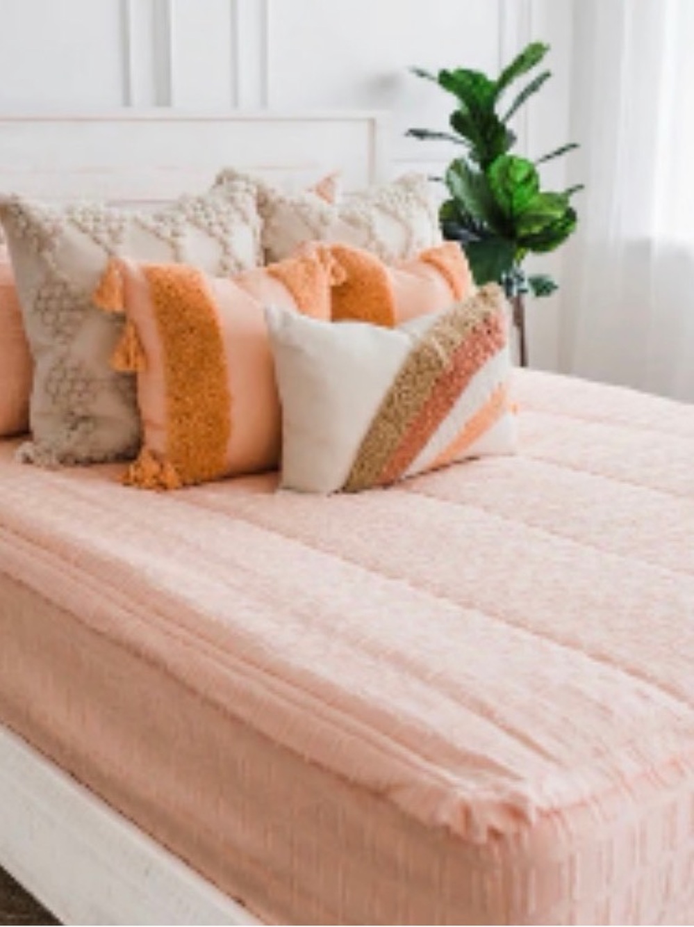 Beddy’s Boho Rainbow Luxe Minky Queen.